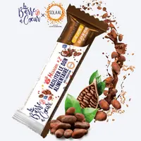 La barre chocolat noir et lin "La Barre à coeur" de Nutribio. © La barre à coeur