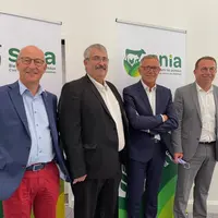 (de gauche à droite) Stéphane Deleau (Valorex), président commission RSE, François Cholat (Maison Cholat), président, Pascal Pringault (RAGT Plateau c