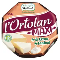 L'Ortolan est un fromage emblématique de la fromagerie Milleret en croissance.