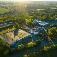 Le Groupe Grimaud (ici La Corbiere dans le Maine-et-Loire où se trouvent le siège et Grimaud Frères) a des filiales autonomes pour leurs achats qui pa