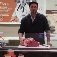 Les bouchers de l'Intermarché de Combronde ont été formés aux techniques de cuisson de la viande pour apporter conseils et service.