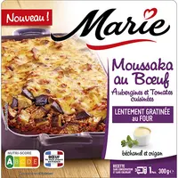 Une des nouveautés de plats cuisinés frais Marie.