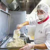 Le segment éducation de Sodexo s'est amélioré de 4,5 points par rapport au trimestre précédent. © Sodexo