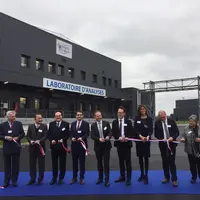 Inauguration du laboratoire d'analyses d'Isigny Sainte-Mère le 1er mars 2019.
