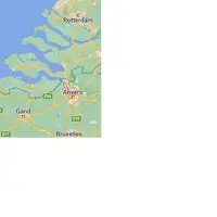 Les deux ports belges veulent unir leurs forces. © Google Maps