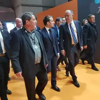 Emmanuel Macron et Didier Guillaume samedi 22 février lors de l'inauguration du Salon de l'Agriculture. © Ministère de l'Agriculture