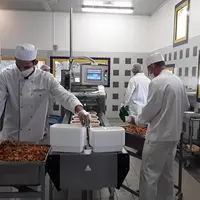 La cuisine centrale de Valence Romans Agglo a livré de nombreuses denrées fraîches aux Hôpitaux Drôme Nord.