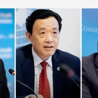 Tedros Adhanom Ghebreyesus, QU Dongyu et Roberto Azevedo, Directeurs généraux de l’OMS, de la FAO et de l’OMC. © FAO