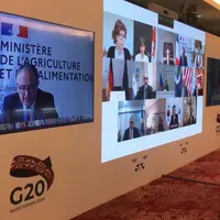 Les ministres agricoles du G20 ont affirmé veiller à éviter « une volatilité excessive des prix » sur les marchés internationaux © Ministère de l'Agri