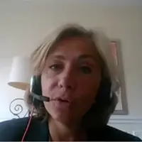 Valérie Pécresse, présidente de la région Ile-de-France, hier lors d'une visioconférence.