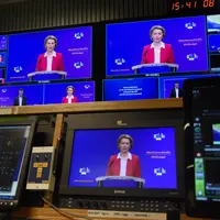 Ursula von der Leyen, présidente de la Commission européenne © EU/Etienne Ansotte