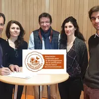  Signature au Salon de l’Agriculture 2020, en présence notamment de Bruno Mantovani, Directeur Qualité Sécurité Environnement du Groupe Pomona et Laur