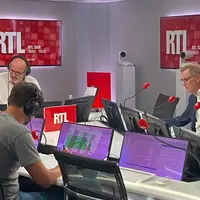 A droite, Philippe Guillemot, DG d'Elior Group annonçant hier sur RTL le déploiement du Nutri-Score.