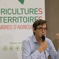 Sébastien Windsor, président des Chambres d'agriculture. © Gabriel Omnes