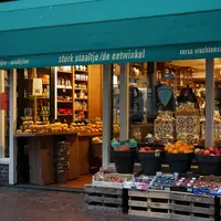 Magasin dans le centre d'Amsterdam