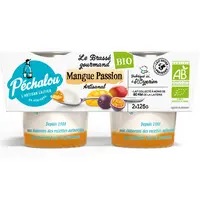 Le brassé mangue passion en 2x125 g a été lancé en avril à un PMC de 1,80 euro.