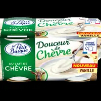 Le Petit Basque a lancé en avril deux références de "douceur de chèvre".