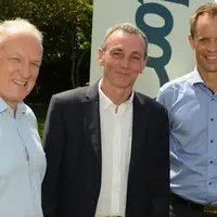 De gauche à droite Bernard ROUXEL, vice-président de Cooperl, son président Patrice DRILLET et le directeur-général Emmanuel COMMAULT.