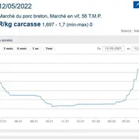 Des prix du porc stables en Europe, faute de demande