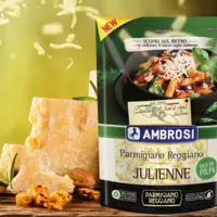 sachet de parmigiano Reggiano de la marque Ambrosi