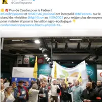 Le bio manifeste sa colère au salon de l'agriculture