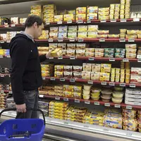 produits laitiers vendus au rayon crémerie