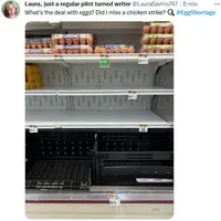 Pour limiter les rayons vides, plusieurs chaînes de supermarchés n'autorisent que deux boîtes d'oeufs par consommateur