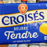 beurre plaquette marque leclerc