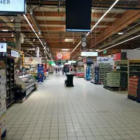 allée hypermarché