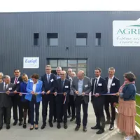 l’outil industriel a été inauguré le 21 octobre en présence d’Arnaud Degoulet et de Ludovic Spiers, respectivement président et directeur général d’Ag