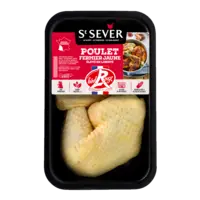 Cuisses de poulet jaune Label Rouge St Sever: nouvelle présentation 2023.