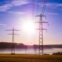 Pylone à haute tension électricité