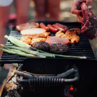 barbecue viande et légume