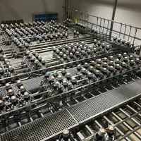 Le centre d'aiguillage du lait dans l'usine.