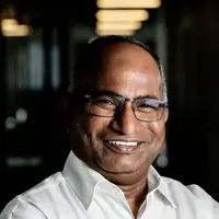 Portrait de Shankar Krishnamoorthy, nouveau pdg d'Ynsect