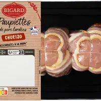 Barquette de paupiettes Bigard sous skin
