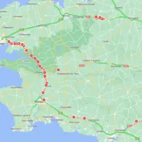 Routes fermées, interdiction de ciculer pour les poids lourd, le commerce était perturbé ce matin en Bretagne, surtout le Finistère