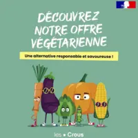 offre végétarienne au Crous