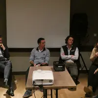 Sur les photos, on a de gauche à droite (tous cités dans l'article) :    Jean-François Potier (Eurial) Vincent Forestier (Brioche Pasquier) Théophile