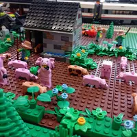 ferme en lego
