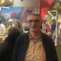 Bernard Tauzia, au Salon international de l'agriculture