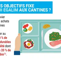 infographie objectifs de la loi Egalim
