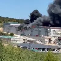 incendie dans une exploitation avicole