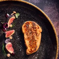 foie gras dans une poele