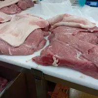 viande de porc en usine