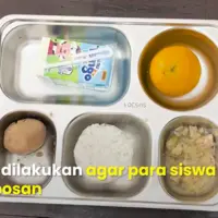 plateau repas en indonésie