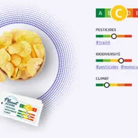 chips avec le logo planet score