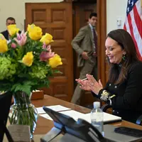 Brooke Rollins, la ministre de l'Agriculture de l'administration Trump