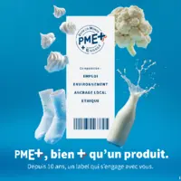 affiche des 10 ans du label pme+