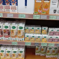 rayon lait végétal en magasin bio